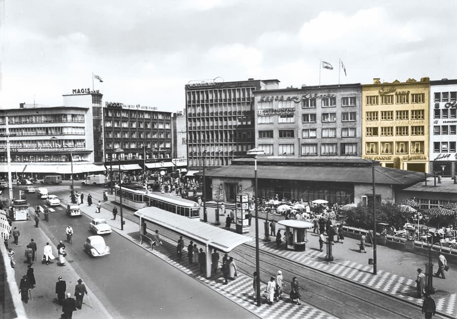 Erstes Nachkriegsbüro : Hannover, Rathenauplatz 15 (Am Kröpcke)