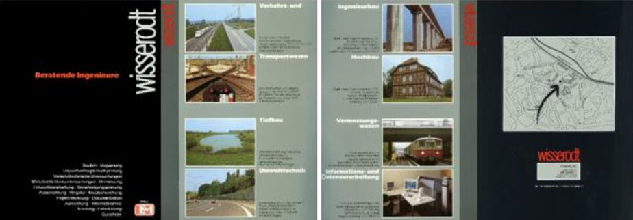 Leistungsangebot, ca. 1990 (schwarzer Flyer)